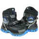 Детские термоботинки SUPER GEAR B 265 / B 266 (черно-синие) 